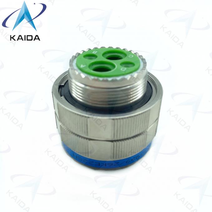 17 Shell Size MIL-DTL-38999 Series Ⅲ Contact Material Copper Alloy 8# Twinax Contact D38999/26KE22SN Stainless Steel 2