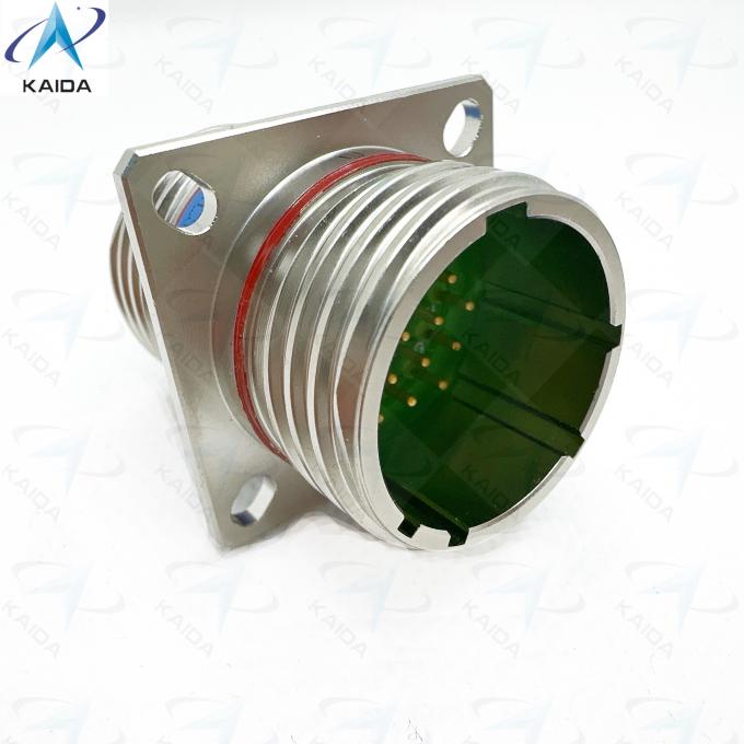 18-pin Copper Alloy Contact Hermetic Receptacle For MIL-DTL-38999 Series 3 Applications D38999 /20YD18PN 0