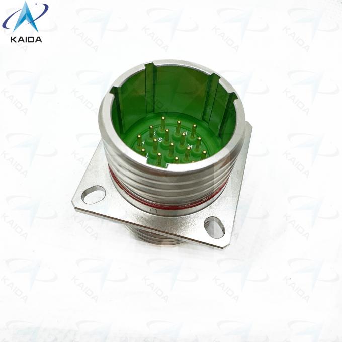 18-pin Copper Alloy Contact Hermetic Receptacle For MIL-DTL-38999 Series 3 Applications D38999 /20YD18PN 3