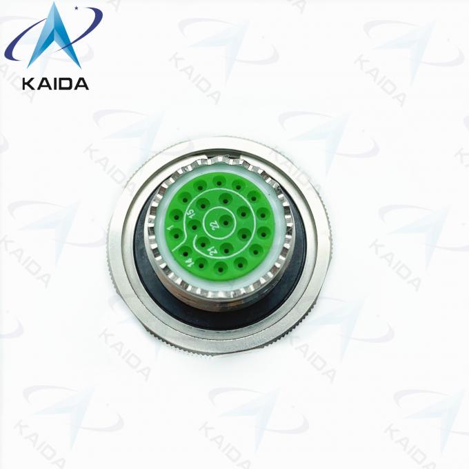 22 Female Pins MIL-DTL-38999 Connector Staiinless Steel Passivated D38999 Series Iii 4