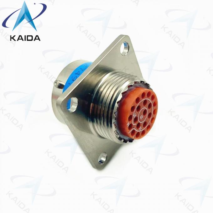22 Male Contacts MIL-DTL-38999 Series 2 Wall Mounting D38999 Connector 2
