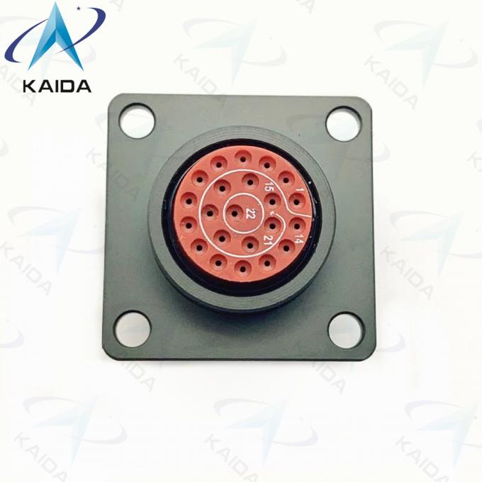 22 Male Pins D38999 Series 2 Connector Crimp Box Mounting Receptacle D38999 Mil Spec 4