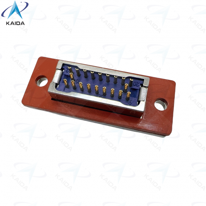 3A Current Rating J14 Connector Solder Termination Voltage Receptacle J14A-20ZKB Rectangular Receptacle With Socket 0