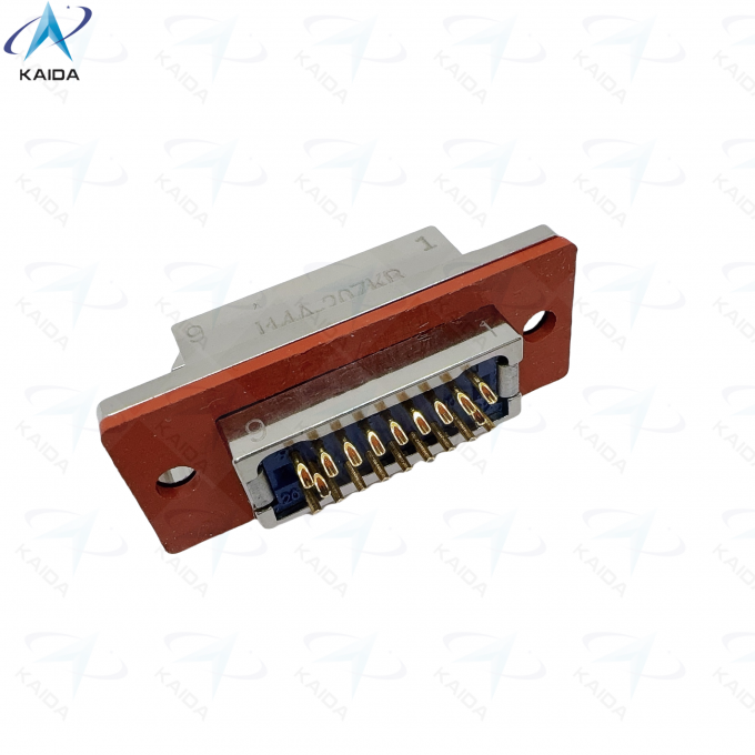 3A Current Rating J14 Connector Solder Termination Voltage Receptacle J14A-20ZKB Rectangular Receptacle With Socket 1