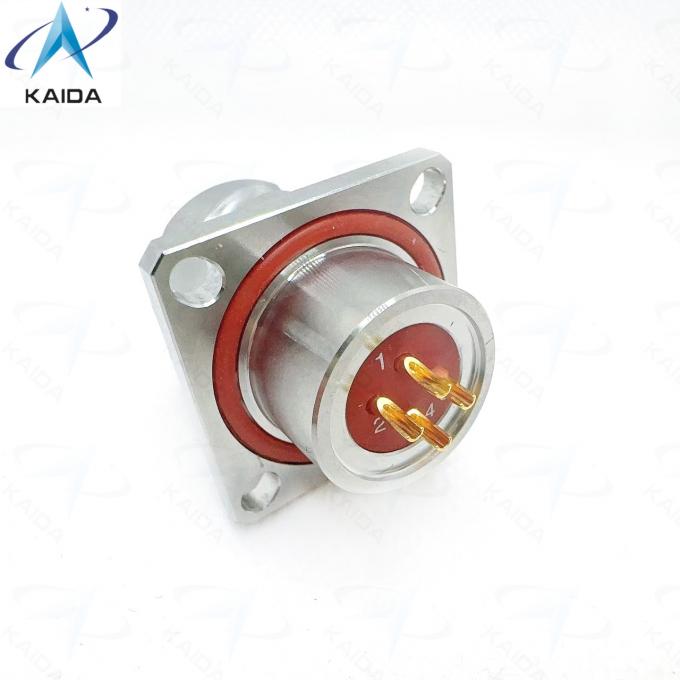 4 Contacts Circular Electrical Connector -55C To 175C Ideal for Extreme Temperatures.YMA18F4K1D40 0