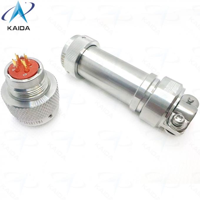 5 A Current Rating Circular Electrical Connector for Temperature Applications up to 175C in Extreme Environments.YMA18T4Z1P40+YM18AP01 2