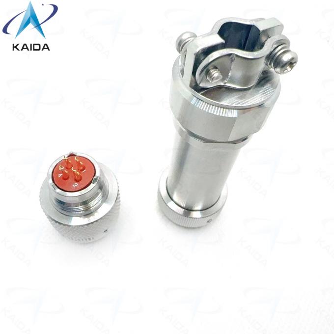 5 A Current Rating Circular Electrical Connector for Temperature Applications up to 175C in Extreme Environments.YMA18T4Z1P40+YM18AP01 3