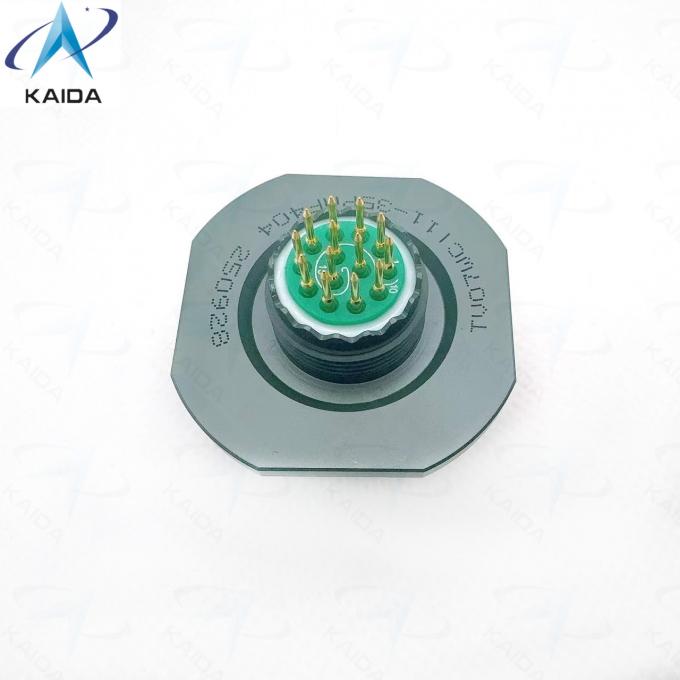 5 A Current Rating MIL-DTL-38999 Series Ⅲ Jam Nut Receptacle for Industrial and Aerospace Applications.Olive Green Cadmium.TV07WCI11-35PA 3