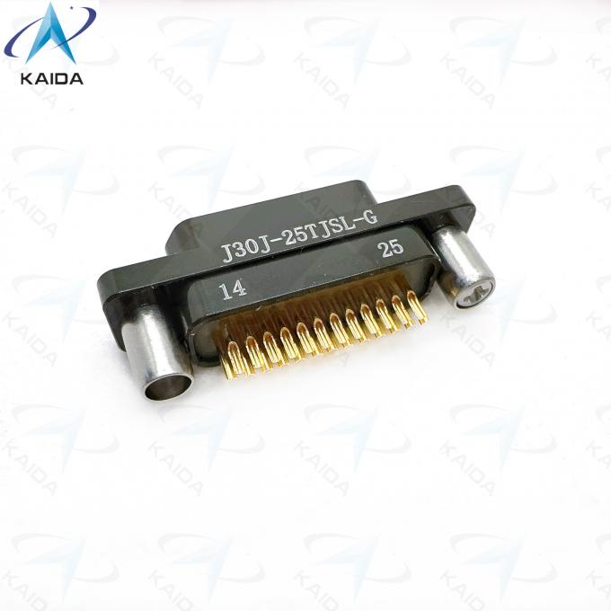 500 Mating Cycles Metal Shell Superior Durability and Current Rating of 3 A.J30J-25TJSL-G.Aluminium Olive Green Plating 3