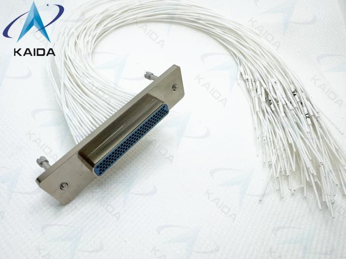 500 Mating Cycles Rectangular Connectors With Gold Over Nickel Contact Plating.J30J-100ZKP-Q.100 Male Pins 0