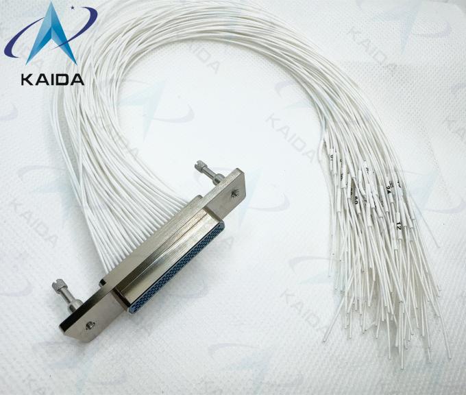 500 Mating Cycles Rectangular Connectors With Gold Over Nickel Contact Plating.J30J-100ZKP-Q.100 Male Pins 3