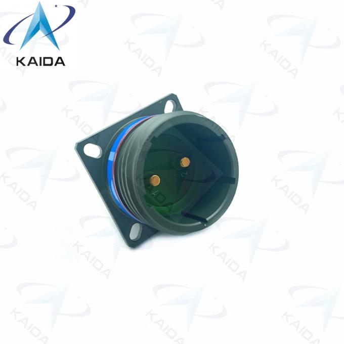 500V MIL-DTL-38999 Series Ⅲ Threaded Connector D38999/20WE62PN-H.2 8# Power Contact Olive Green Cadmium 8D Series 4