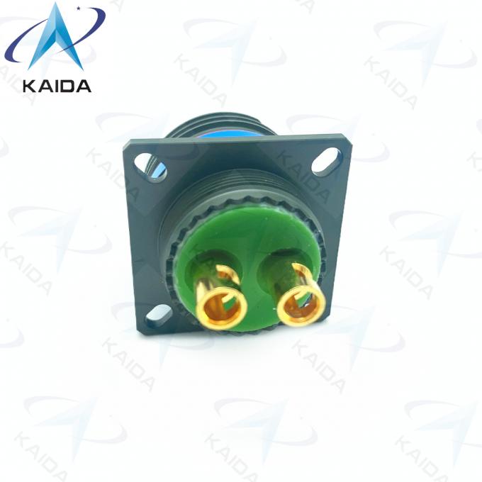 500V MIL-DTL-38999 Series Ⅲ Threaded Connector D38999/20WE62PN-H.2 8# Power Contact Olive Green Cadmium 8D Series 5