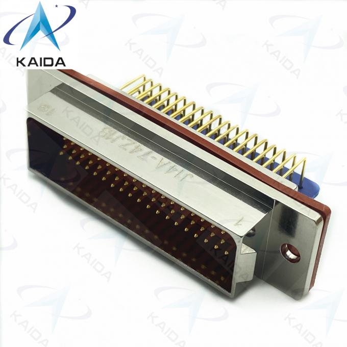 -55°～ 125° Work Temperature 3A J14A Connector J14A-74ZJ1B.90° PCB 74 Female Pins 1