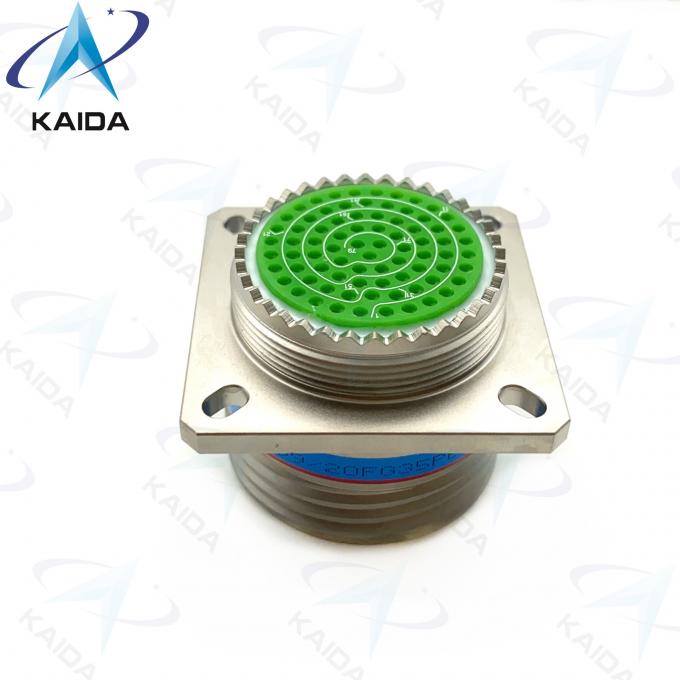 -55°C To 125°C MIL-DTL-38999 Series Ⅲ with Copper Alloy Contact Material D38999/20FG35PE.79 Male Pins 1
