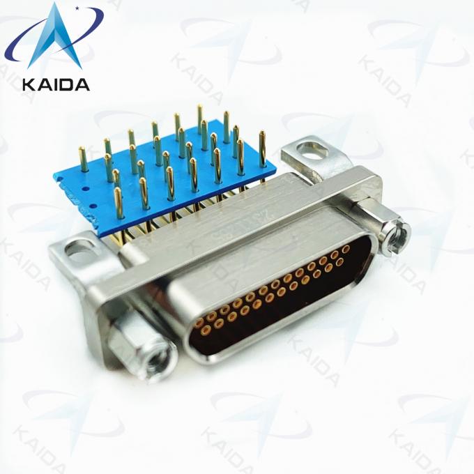 5A MIL-DTL-83513 Micro-D Connectors 90° PCB Rectangular Connector J30J-25ZKWP 0