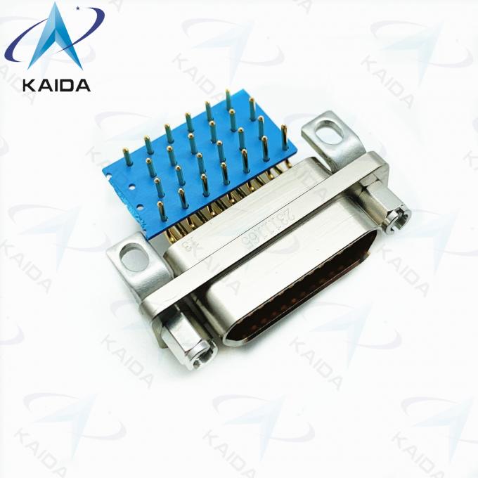 5A MIL-DTL-83513 Micro-D Connectors 90° PCB Rectangular Connector J30J-25ZKWP 2
