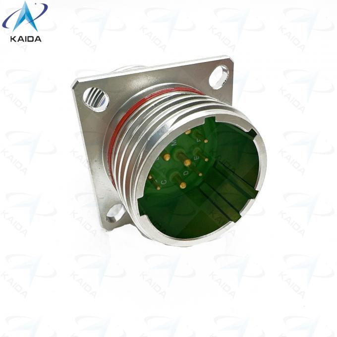 7A Hermetic Receptacle Connector With Stainless Steel Passivated Shell D38999 /20YD97PN Hermetic Seal 8D Series 0