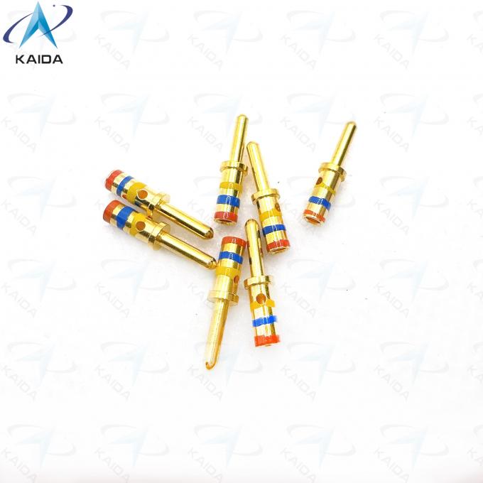 800V Voltage Rating and Gold Plated Finish D38999 Series Connector for Optimal Connection.Color Band Orange -Blue-Yellow.M39029/58-364 ,16# 1