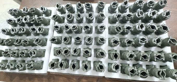 90° Angle and Profile Spin Coupling Connector Backshell with Olive Green Cadmium Finish M85049/79-21W07 1
