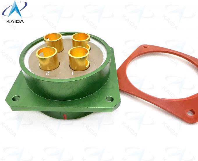 Aluminum Circular Electrical Connector -55C To 125C for Heavy-Duty Industrial Machinery.in Extreme Temperatures.High-current Connector. Y50DX-3204ZK10P1 0