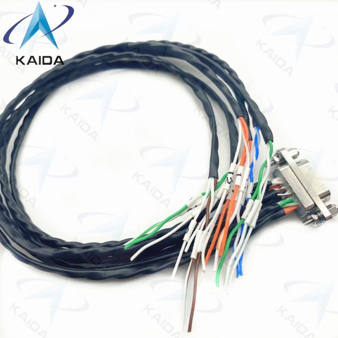 Balck Wire MIL-DTL-83513 Micro-D Connectors Brass Coupling Nut Micro D Connector 2