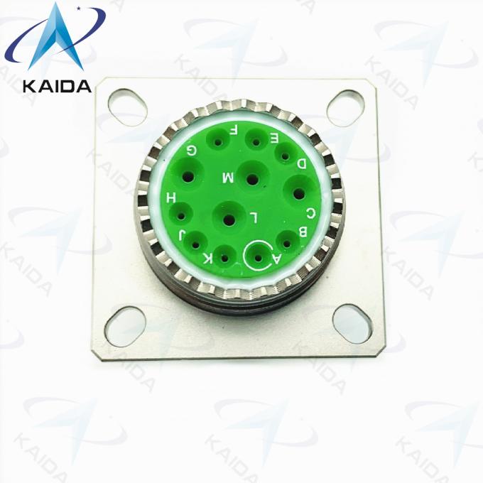 Copper Alloy Contact MIL-DTL-38999 Series 3 12 Male Pins D38999 20FD97PN 4