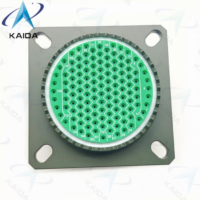 Copper Alloy MIL-DTL-38999 Connector Olive Green Cadmium Shell D38999 20WJ35PN 4