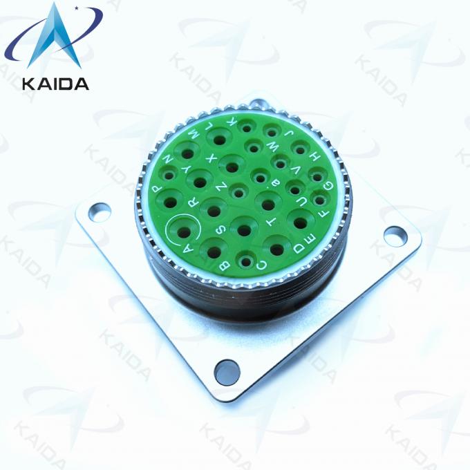 Copper Alloy Plug MIL-DTL-38999 Series 1 24 Female Pins Mil D38999 Connectors 2