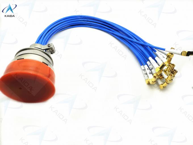 Corrosion Resistant Electroless Nickel Coaxial Cable Plug for D38999/8D Series 0
