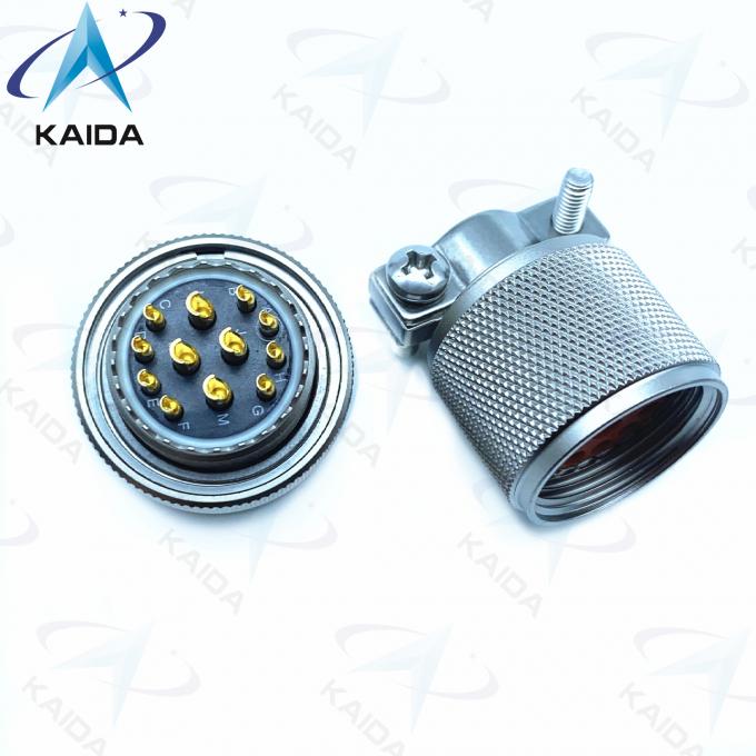 Crimp MIL-DTL-26482 Connectors Miniature 12 Female Pins Mil Dtl 26482 Series 2