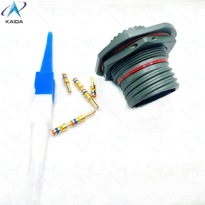 Current Rating 13 A MIL DTL 38999 Series Ⅲ Crimp Contact Type Circular Connector Durable Electrical Connection Solutions. D38999/24WD05PN.TV07RW15-05PN.8D7-15W05PN 3