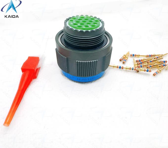 Current Rating 7.5 A MIL DTL 38999 Series Ⅲ Aluminum Shell Material Circular Connector Rugged Electrical Connection Solutions.D38999/26WD18PN.TV06RW15-18PN.8D5-15W18PN 0