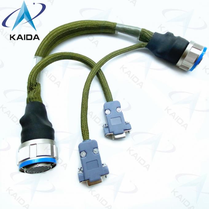 D38999 26FE35PN Connector Cables D38999 26FE35SN Aluminum Core Cable Double Male 3
