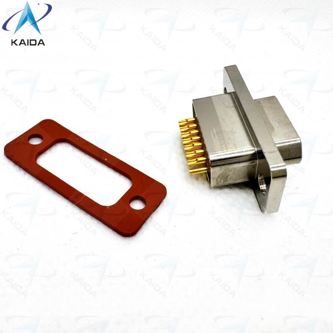 Durable Connections With Gold Over Nickel Contact Plating Rectangular Connectors And Seal Plug Gender 2