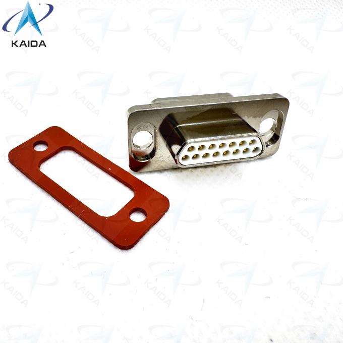 Durable Connections With Gold Over Nickel Contact Plating Rectangular Connectors And Seal Plug Gender 3