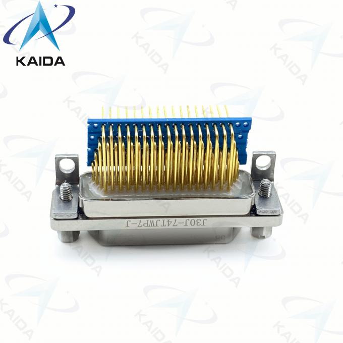 Elbow PCB MIL-DTL-83513 Micro-D Connectors Plug With Pin 83513 Connector 3