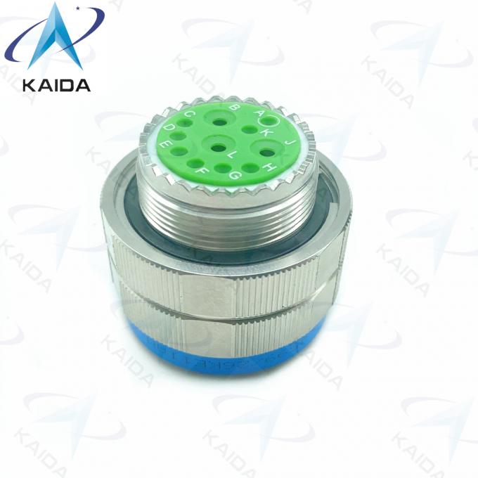 Gold Plated 11 Contacts MIL-DTL-38999 Series 3 Plug Connector.D38999/26KE11PN.Stainless Steel Passivated 8D Series 1