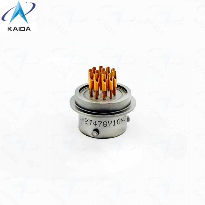 Hermetic Receptacle MIL-DTL-38999 Series Ⅱ Connector.Stainless Steel Passivated Nickel Plating.MS27478Y10N35PN. 0