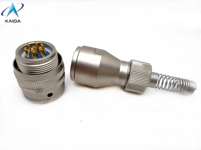 Industrial Grade Solder Contact Type Circular Electrical Connector For Stable And Connections Aviation Plug 7 Core Circular Connector YL11H26N1007K21 2