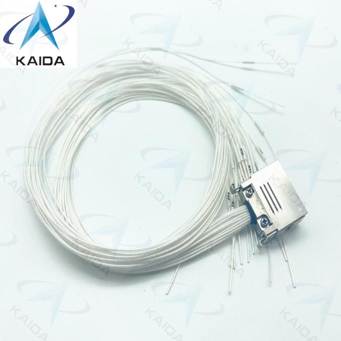 J14F-27TJ  Gold Plated Plug Connector with 60cm Wire 3A Solder Termination and Female Contacts 0