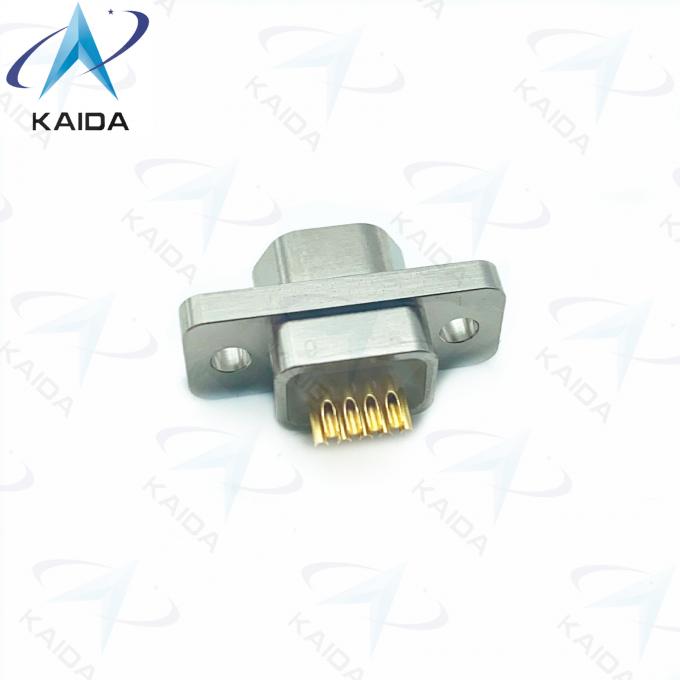 Long Lasting Rectangular Connectors With Voltage Rating Of 500V -55 To 125°C M83513/02-AN 9 Pins 1