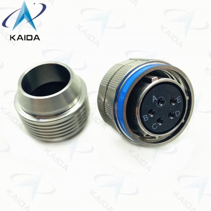 M85049/26KD05SN-M10 Stainless Steel Passivated Custom Connector In 10 Meters Underwater 0