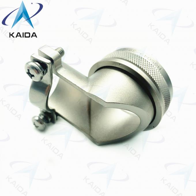 M85049 Series Connector Backshell 90° Strain Relief Backshell Electroless Nickel M85049/39-21N 1