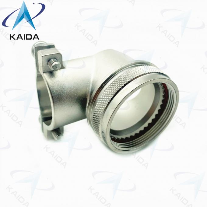 M85049 Series Connector Backshell 90° Strain Relief Backshell Electroless Nickel M85049/39-21N 2
