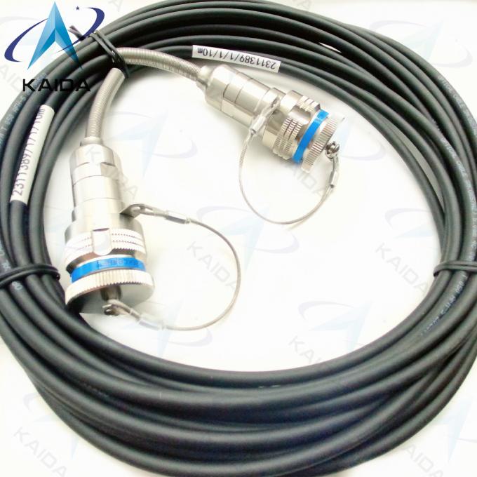Male Optical Fiber Connectors For Single Mode Cables J599A8 Fiber Cable Connectors 0