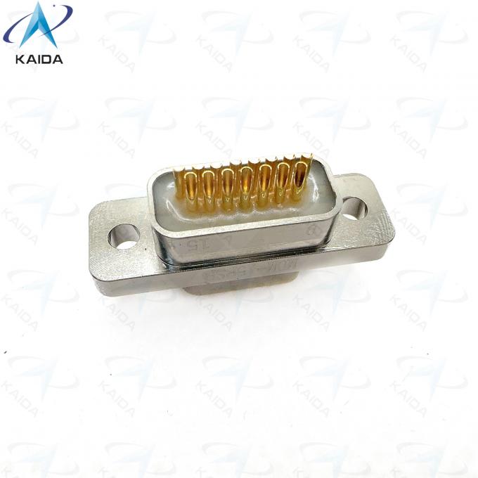 MDM-15PSP Micro-D Metal Shell Nickel Finish For Long-Lasting Performance.Copper Alloy Gold Plate Contacts Conforms To MIL-DTL-83513 MDM-15PSP 1