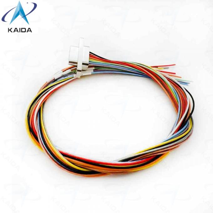 MDM Metal Shell Part Number MDM 15PH003B.15 Pins.MIL-DTL-83513 Series.Electroless Nickel.Harness-insulated wire. 1