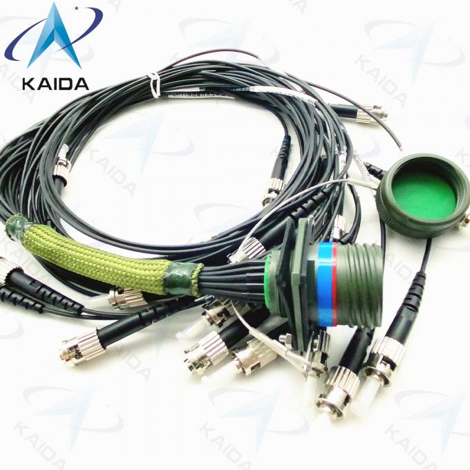 Metal Connector Optical Fiber Connectors 0.5m Cable Fiber Optic Connector 0