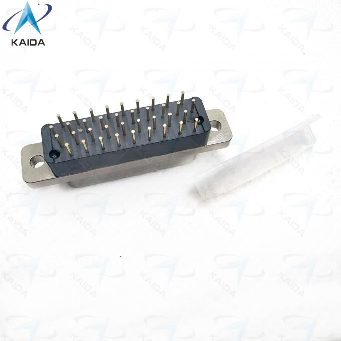 Micro-D Printed Circuit Board Connectors Condensed Board With Copper Alloy Contact Material And 3 A Current Rating MWDM2L-37SCBSNN-110 0